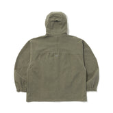 BSRabbit x DRINK SEXY HERRINGBONE HOODED JACKET BROWN